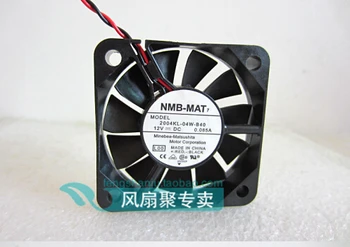 Naujas originalus NMB 5cm5010 2004KL-04W-B40 12V0.085A 50*50*10MM kamuolys išjungti aušinimo ventiliatorius CPU ventiliatorius ventiliatoriaus
