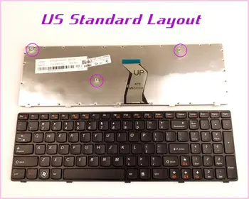 Naujas JAV Išdėstymo Klaviatūra Lenovo V580 B590 V570G V570A 25-013358 V-117020FS1 Laptop/Notebook