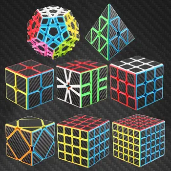 Demonas Anglies Pluošto Magic Cube Antra-kad Trijų/keturių/penkių Kad Magic Cube Nustatyti Švietimo Vaikų Žaislai
