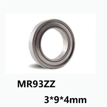 3pcs/daug MR93ZZ giliais Kamuolys Miniatiūriniai Mini Riedėjimo Guolių MR93-ZZ MR93ZZ 3*9*4mm 3*9*4 Radialinio Veleno 52100 Chromo Plieno