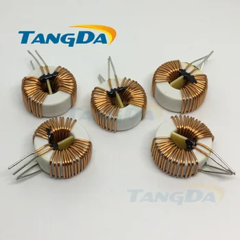 TANGDA amorfiniai magnetinės ritės žiedas Didelis dabartinis 20*12*8 0.8 mm vielos 30MH 5A Core Toroidinis apvijos induktyvumą AW