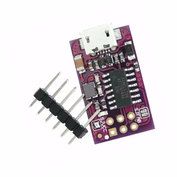 5V Micro USB Maža AVR ISP ATtiny44 USBTinyISP Programuotojas Suderinama Usbtinyisp Už Arduino IDE įkrovos tvarkyklės konfigūravimas