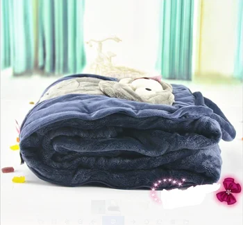 Mėlyna didelis Dramblys Gyvūnų siuvinėjimo modelio pagalvę kilimėlis antklodė plauko antklodė mados
