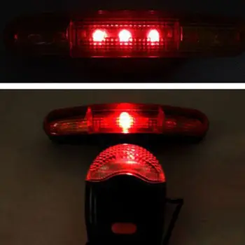 LED Dviračių Posūkio Žibintas, Dviračio galinio Žibinto Elektros Ragų Stabdžių Lemputė Saugaus Dviračių Žygiai Lauko Bell Sirena, apsauga nuo dulkių