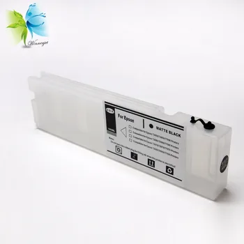 Winnerjet papildymo rašalo kasetė su mikroschema + 2 komplektai stabili kasetės mikroschemą Epson T3070 T5070 T7070 didelis formato spausdintuvas
