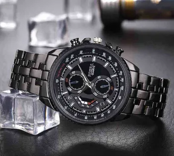 Vyriški Žiūrėti Kvarco Full Steel Laikrodžiai, Prabangūs Atsitiktinis Reloj Verslo Laikrodis Nerūdijančio Plieno Žiūrėti Vyrų relogio masculino 2020 m.