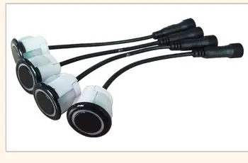 Automobilių priekiniai vaizdo aklas pagalbos sistema su 4 priekiniai skaitmeninį radarų ir 1 HD wide view blind spot kamera skirta stebėti/DVD signalizacijos saugumo