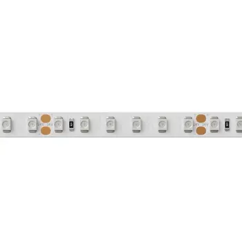 LED juostelė RT 2-5000 24v Žalia 2x (3528, 600 LED, Lux) (VBL), 9.6 W/M, IP20 5 m Arlight 008782