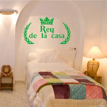 Sienos lipdukas Ispanija Rey De La Casa Lipdukai freskos už kambarį namo vaikų darželis, vaikų miegamasis apdailos dažymo DW1002