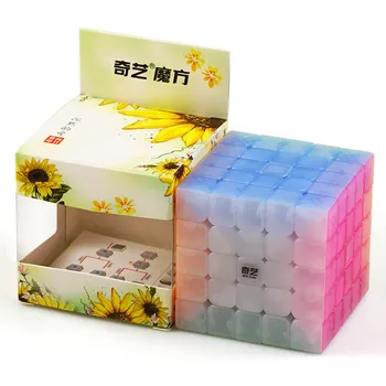 Qiyi 5x5x5 Cubo Magico Vaikų Suaugusiųjų Žaislas Profesinės Greitis Dovana Žaidimas Puzzle Žaidimas Magic Cube 65*65*65 mm Vykdyti Savo Smegenis