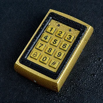 Slaptažodį klaviatūra RFID kortelę Metalo Prieigos Kontrolės Klaviatūra atspari Vandeniui Lauko Durų Atidarytuvas Elektroninio Užrakto Sistema