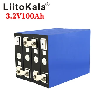 8pcs LiitoKala 3.2 v 10Ah LifePo4 baterija ličio 300A 3C didelio nutekėjimo, 