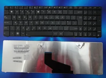 Visiškai naujas originalus Jungtinės Karalystės klaviatūros ASUS X53B X53U K73T X73B K53T K53U K73BY juoda izoliacija klavišus nemokamas pristatymas