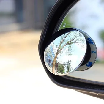 Automobilių 360 plataus kampo apskrito išgaubtas veidrodis automobilių aklas mažas apvalus veidrodėlis, skirtas Suzuki SX4 SWIFT Subaru