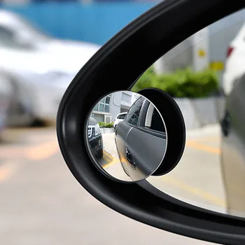 Automobilių 360 plataus kampo apskrito išgaubtas veidrodis automobilių aklas mažas apvalus veidrodėlis, skirtas Suzuki SX4 SWIFT Subaru
