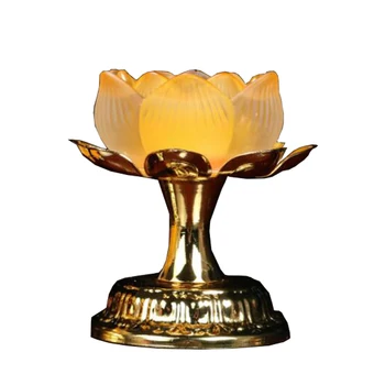 Metalo Žvakių Laikiklis Buda Derliaus Tealight Golden Lotus Gėlių, Žvakių Laikiklis Žvakidė Lempos Portavela Namų Puošybai XX50CH