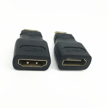 Auksu 1080P Mini Male HDMI Į HDMI Standartas Moterų Extension Adapter