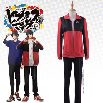 Sportwear Skyriaus Rap Battle Hipnozė Mic Buster Bros!! Yamada Ichiro Naujas Sportwear Kelnes, T-Marškinėliai, Helovyno Cosplay Kostiumas