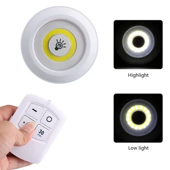 2019 naujos cob LED bevielis nuotolinio valdymo paglostyti lempa LED kabinetas šviesos naktį, šviesos, apšvietimo spinta spinta, vonios sienos lempos