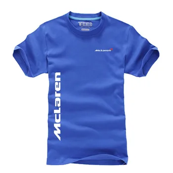 McLaren logotipas unisex marškinėliai atsitiktinis trumpomis rankovėmis spausdinti vyrai T-shirt Mados cool marškinėliai