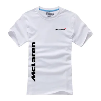 McLaren logotipas unisex marškinėliai atsitiktinis trumpomis rankovėmis spausdinti vyrai T-shirt Mados cool marškinėliai
