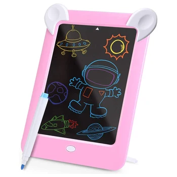 LCD Raštu Tabletė, Vaikai 3D LED Šviesos Magija Piešimo Bloknotas, LCD Rašysenos Doodle Piešimo Lenta