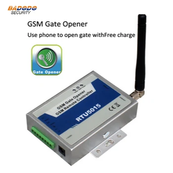 GSM Belaidžio Nuotolinio atidarytuvas GSM nuotolinį valdiklį durų atidarytuvas signalizacijos sistemos RTU5015 Barjeras Užrakto Garažo Durys, vartai opener