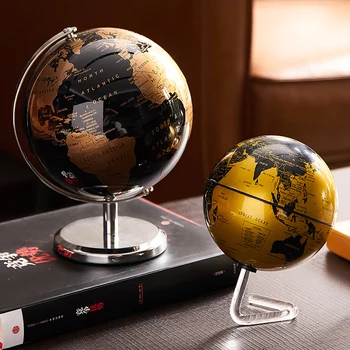 Pasaulio Gaublys su Pasukamas Stovas Sausumos Geografija Švietimo Žaislas Žemėlapį, Mokykliniai Reikmenys, Namų Dekoravimo, Biuro Ornamentu vaikų dovanų