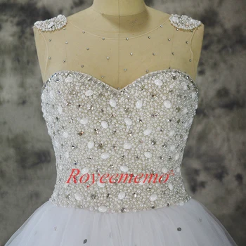 2019 Naujas Dizainas visiškai duobute duobute viršuje Vestuvių Suknelės, vestidos de novia Nuotakos suknelė pagal užsakymą pagaminti gamykloje kamuolys suknelė