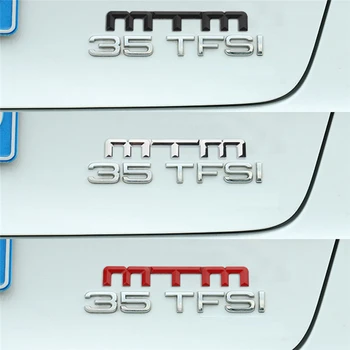 3D Automobilių Kėbulo Emblema Lipdukas Metalo MTM Logotipas Automobilio Pusėje Ženklelis Decal VOLKSWAGEN Tiguan Passat B5 B6 B7 Polo Touran Golf Bora Jetta
