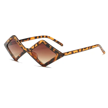 Specialių stiliaus Daugiakampio Etape Cosplay moterų akiniai nuo saulės šalies Taurės Derliaus saldainiai spalvos paplūdimio mados Akiniai Kelionės havajai N187