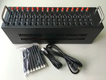 Modemas baseinas 16 uostų ir Originalus Wavecom Q2303 USB Sąsaja gsm baseinas masiniai sms modemas