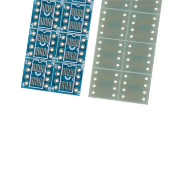 20X Aukštos Kokybės PCB Lenta Rinkinys SOP8 SO8 SOIC8 TSSOP8 MSOP8 į DIP8 Adapteris Keitiklis Plokštės Jungtis Didmeninės