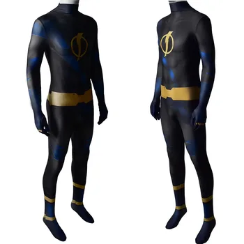 Superherojus Teen Titans Statinio Šoko Cosplay Kostiumų Zentai Jumpsuit Bodysuit Disfraces De Helovinas Kostiumų Suaugusiems/vaikams