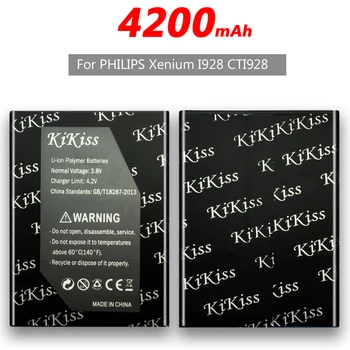 AB3000BWMC 4200mAh PHILIPS Xenium I928 CTI928 Mobiliojo Telefono Baterija +Sekimo Numerį