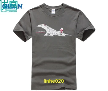 Juokinga Vyrų Medvilnės Marškinėliai 2020 Karšto Pardavimo Nauja, vyriški Marškinėliai Animacinių filmų Hip-Hop Marškinėliai Aeroclassic Aviacijos Paveldo Concorde
