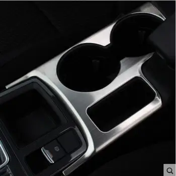 Naujas ABS stoving lako anglies pluošto, automobilių vandens puodelio laikiklį, apdailos lipdukas apdaila padengti MAZDA CX-5 cx5 2016 automobilių stilius