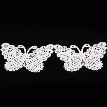 11 VNT drugelio nėrinių Siuvinėtų Nėrinių Krašto Apdaila Vestuvių Suknelė Juostelės Aplikacijos Priedai Apdaila