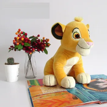 2019 Naują Atvykimo Filmą 26CM Simba Liūtas Karalius Pliušiniai Žaislai Simba Minkštas Iškamšos Lėlės Vaikams Kalėdų Dovanos