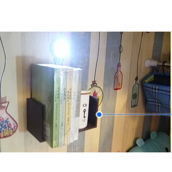 Stick Paglostyti Lempos 3 Led Touch Lempos, Lubų Sienų/Kabineto Šviesos Mini LED Nakties Šviesos Jutiklis Baterijos Naktiniai Avarinė Lempa