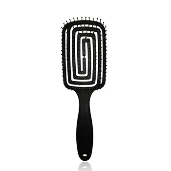 Tuščiaviduris Lankas Galvos Masažas Šukos Salonas Plaukų Formavimo Priemonė plaukų iššukavimo Plaukų Šepetys Šukos Plaukams Dekoratyvinis Rūpestinga Priedai
