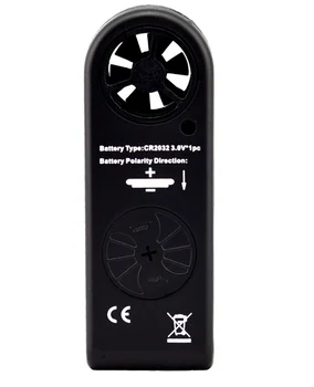 Karšto Pardavimo originalaus Didelio Tikslumo Skaitmeninis Mini Anemometras Nešiojami Vėjo Temperatūros Matavimo HP-816B Greičio Diapazonas 0.3 -30m/s