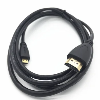 Nemokamas Pristatymas HDMI Male Micro HDMI Adapteris Keitiklio Kabelį, Laidą Nikon DL18-50 F/1.8-2.8 KeyMission 360 170