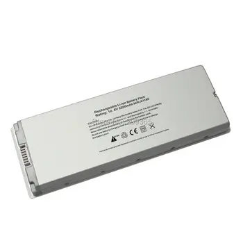 [Speciali kaina] NAUJAS 6 LĄSTELIŲ Pakeitimo Nešiojamas baterija Apple Macbook A1181 A1185 MA561 balta