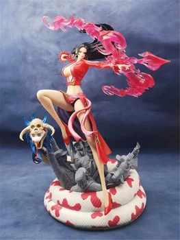 Anime Seksualios Merginos Paveikslas Vienas Gabalas Boa Hancock Mūšis Ver. GK PVC Veiksmų Skaičius, Statula Kolekcijos Modelis Žaislai, Lėlės 35cm