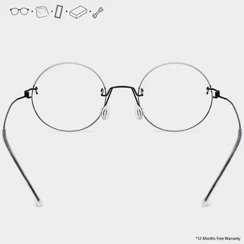 Be titano akinius taškus moterys turas acetatas skaidrius akinius dizaineris prekės vyrų žymeklį, akiniai rėmeliai prabanga