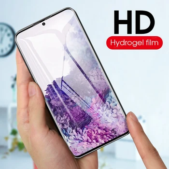 2VNT HD Screen Protector For Samsung Galaxy S10 S20 Plius S20 Ultra S8 S9 Plus Pilnas draudimas Minkštas Hidrogelio Filmas Ssmsung S 20 10