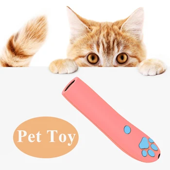Kačiukas Lazerio Pen Funny Cat Stick Pet Interaktyvus Žaislas Lazerio Akyse Rodykle Pen Įspūdį Projekcija Pen, Kačių Žaislas Naminių Reikmenys