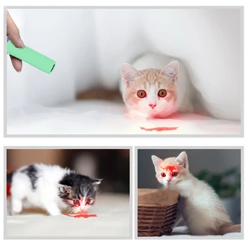 Kačiukas Lazerio Pen Funny Cat Stick Pet Interaktyvus Žaislas Lazerio Akyse Rodykle Pen Įspūdį Projekcija Pen, Kačių Žaislas Naminių Reikmenys