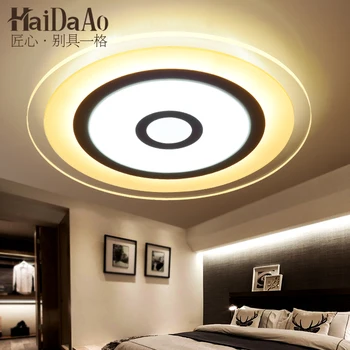 Apskrito led siurbimo dome light paprastas, modernus miegamojo lempa šiltas kambarys kambarį apšvietimo lempos nuotolinio valdymo šviesos